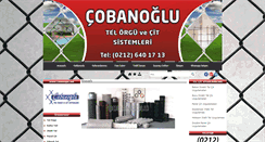 Desktop Screenshot of cobanoglu.net